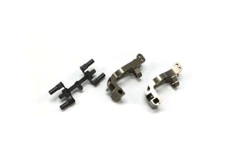#K.IFW436B - Front Hub Carrier Set Kyosho Inferno MP9-MP10 Aluminium - 16 Deg.
