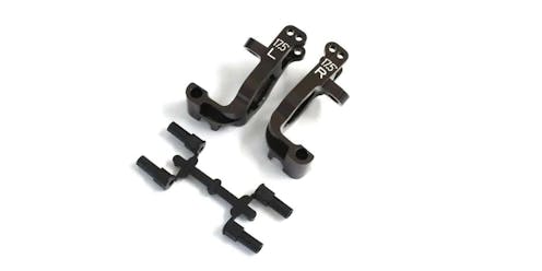 #K.IFW474B - Front Hub Carrier Set Kyosho Inferno MP9-MP10 Aluminium - 17.5 Deg.