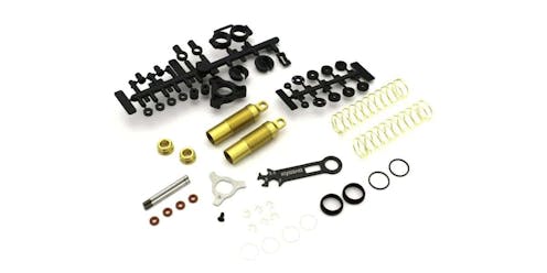 #K.OTW129B - Front Shock set Kyosho Turbo Optima - Mid (2) Gold