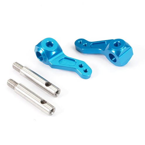 #FTTA120B - FASTRAX TAMIYA CW-01 ALUMINIUM STEERING BLOCKS & AXLES (PR)