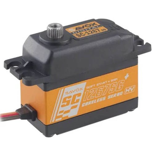 #SAV-SC1267SG+ - SAVOX 'HIGH VOLTAGE' STD SIZE DIGITAL SERVO 21KG@7.4V PLUS