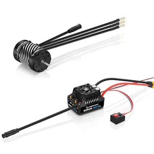 #HW38020348 - HOBBYWING COMBO MAX10 G2 80A ESC 3652SD 5400KV BLK G3 MOTOR