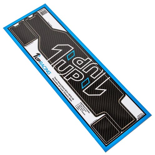 #1U-300013 - 1Up Racing - Carbon Fibre Look off road chassis skin (Associated B74.2 or B74.2D)
