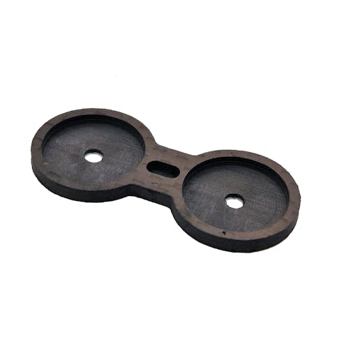 #DMS390 - X-Partz - Wing Bonez - carbon fibre one piece wing button (Associated B6.4 or B74.2)