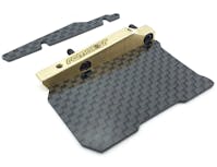 #RCM-AFEP-MMX-C - RC MAKER ADJUSTABLE FLOATING ELECTRONICS PLATE SET FOR AWESOMATIX A800MMX/A800R - CARBON (12G)