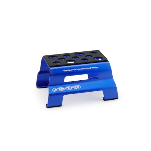 #JC2903-1 - JCONCEPTS METAL CAR STAND - BLUE