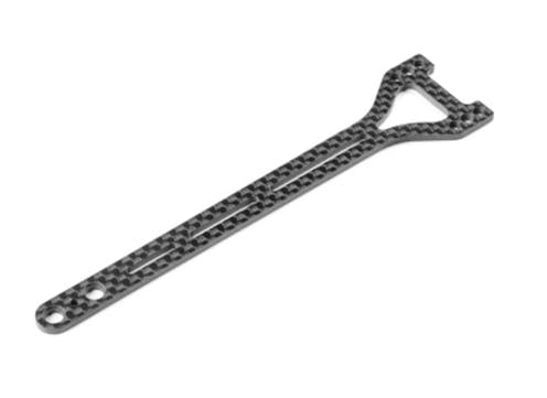 #XR301082 - X4F'24 GRAPHITE UPPER DECK - SPLIT REAR - 2.0MM