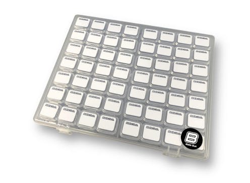 #BOBOX56 - BALLS OUT Plastic hardware box 210x175x26mm | 2.5x22mm small compartments x56