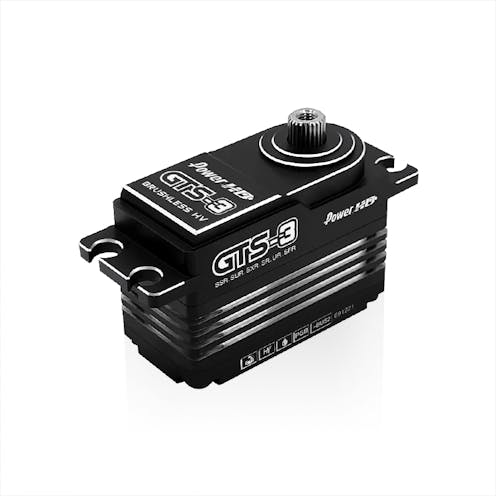 #HD-GTS-3 - Power HD GTS 3 Low Profile HV,MG, Brushless, alu case, (30kg/0.055s)