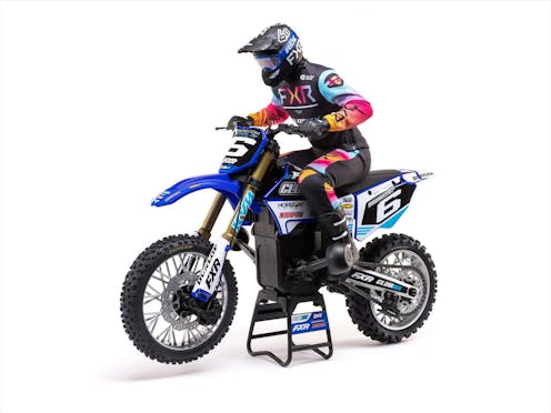 #LOS06000T2 - LOSI 1/4 Promoto-MX Motorcycle RTR, without Battery & Charger - BLUE