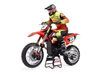 #LOS06000T1 - LOSI 1/4 Promoto-MX Motorcycle RTR, without Battery & Charger - RED