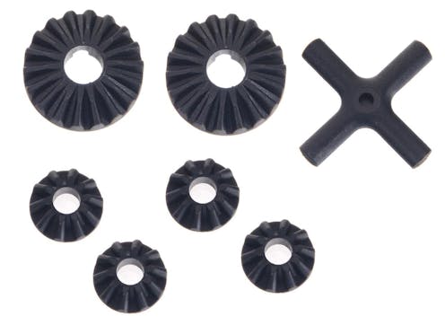 #A2230-Ba - MUGEN DIFF GEARS AND CROSS SHAFT