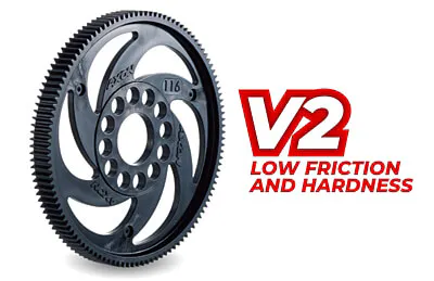 Axon TCS V2 64P Spur Gear (114T) [AXOGS-T6B-114