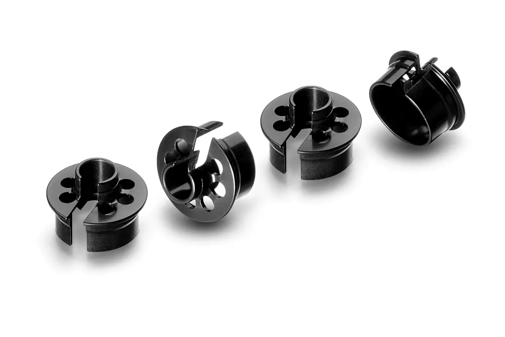 #XR368022 - TEAM XRAY ALU SHOCK SPRING RETAINING COLLAR -2MM (4)